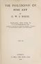 [Gutenberg 55623] • The Philosophy of Fine Art, volume 3 (of 4) / Hegel's Aesthetik